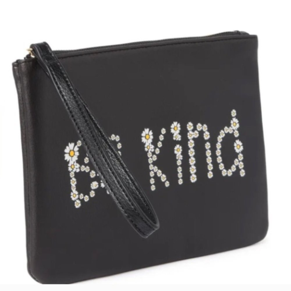 Betsey Johnson "Be Kind" Wristlet - NWT